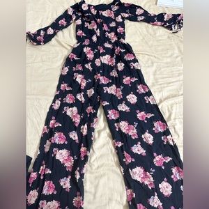 Jumpsuit worn twice, does not fit me anymore but I have so much love for it.